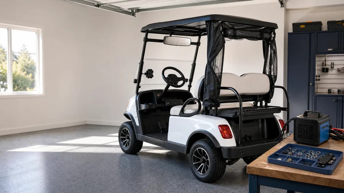 Best EZGO Golf Cart Accessories: TXT, RXV & Liberty