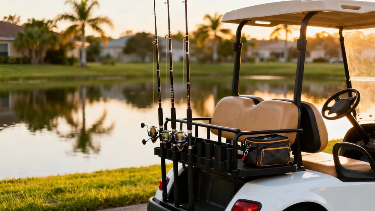 Best Golf Cart Fishing Rod Holders (2026)