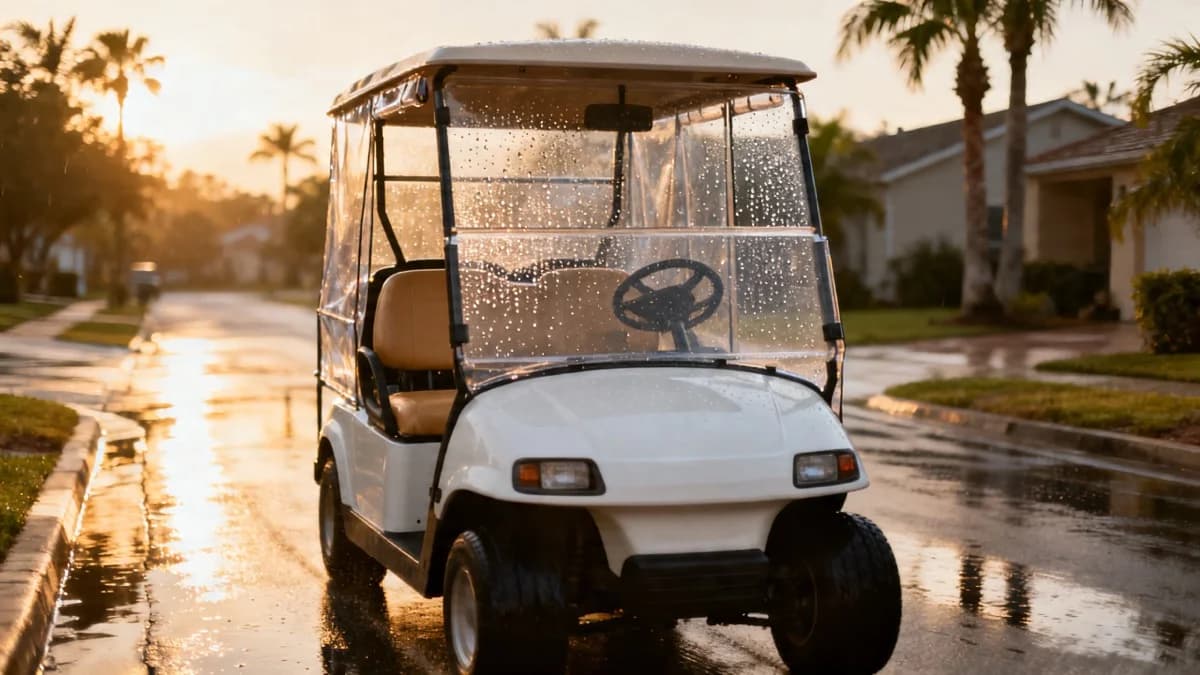 Can You Drive a Golf Cart in the Rain? Safety Guide (2026)