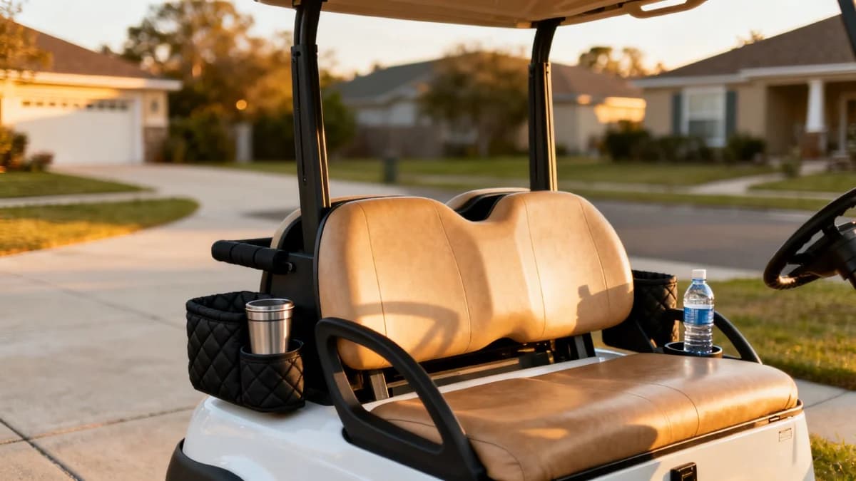 Golf Cart Armrest Guide: Cup Holders & Fit (2026)