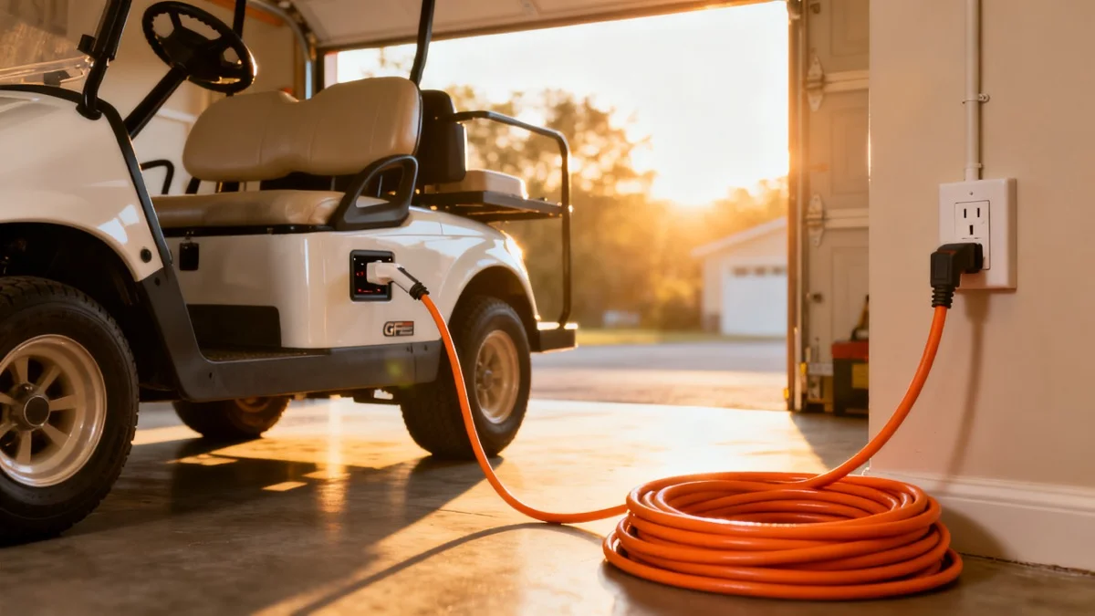 Golf Cart Charger Extension Cord Safety (2026)