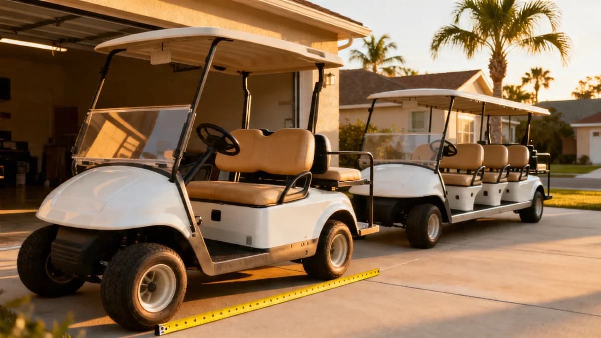 Golf Cart Dimensions by Brand (2026)