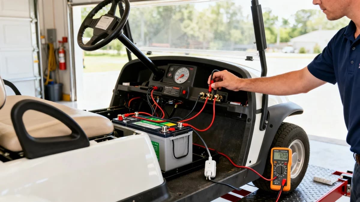 Golf Cart Lithium Battery Not Charging: BMS Fixes