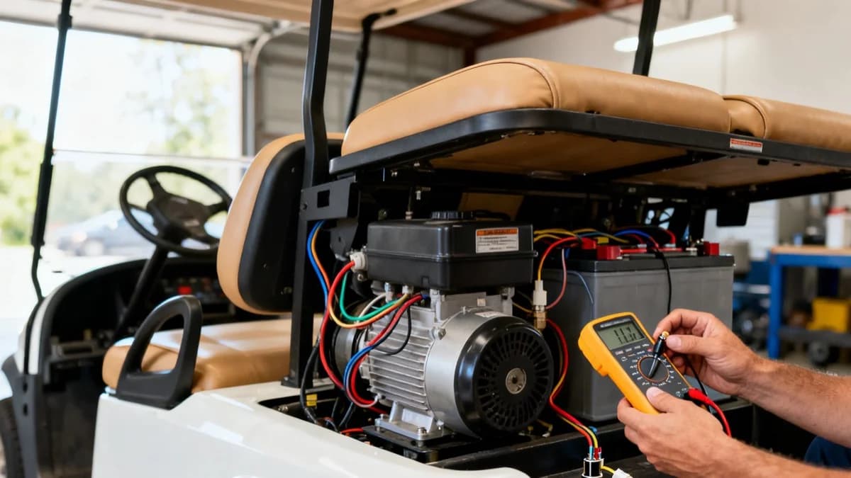 Golf Cart Speed Sensor Symptoms & Fixes (2026)