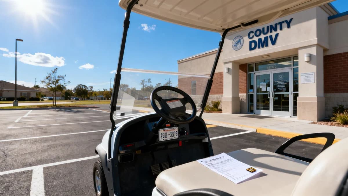 Do Golf Carts Have Titles? Registration Guide (2026)