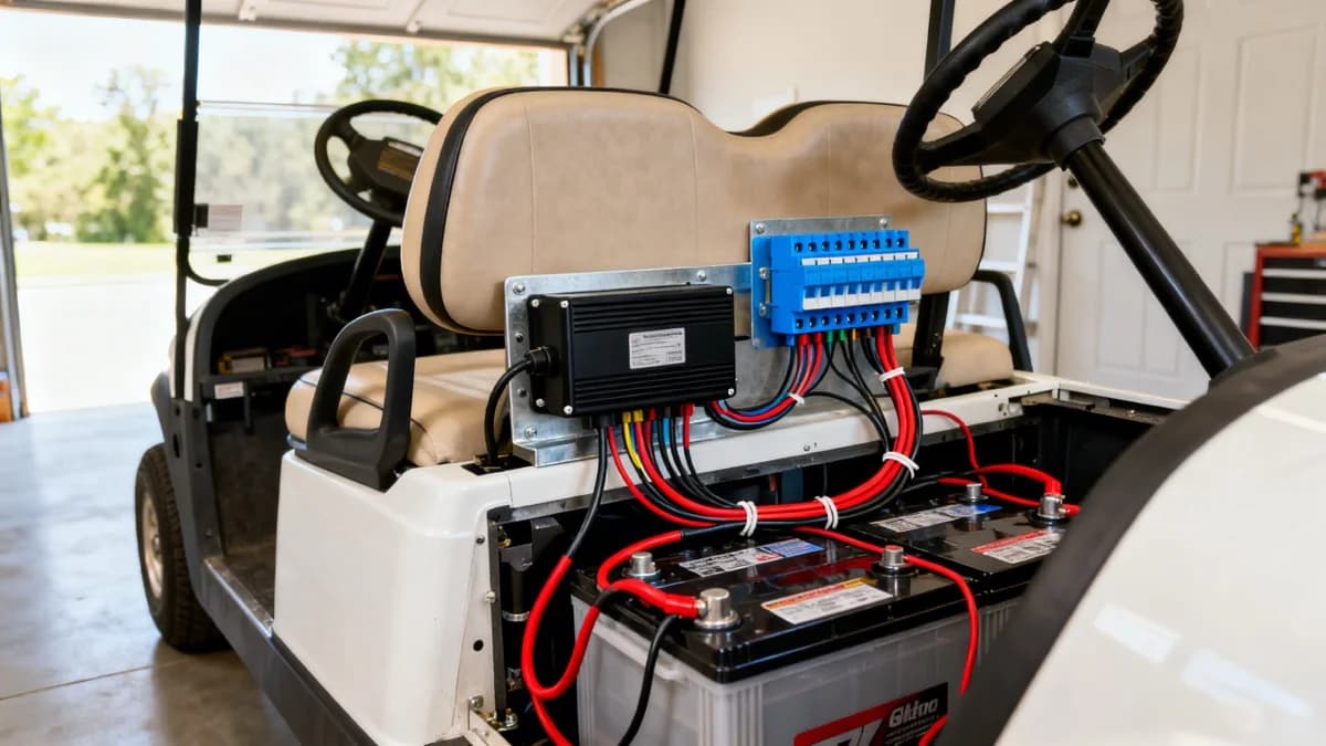 Golf Cart Wiring Guide: Voltage Reducers & 12V Setup