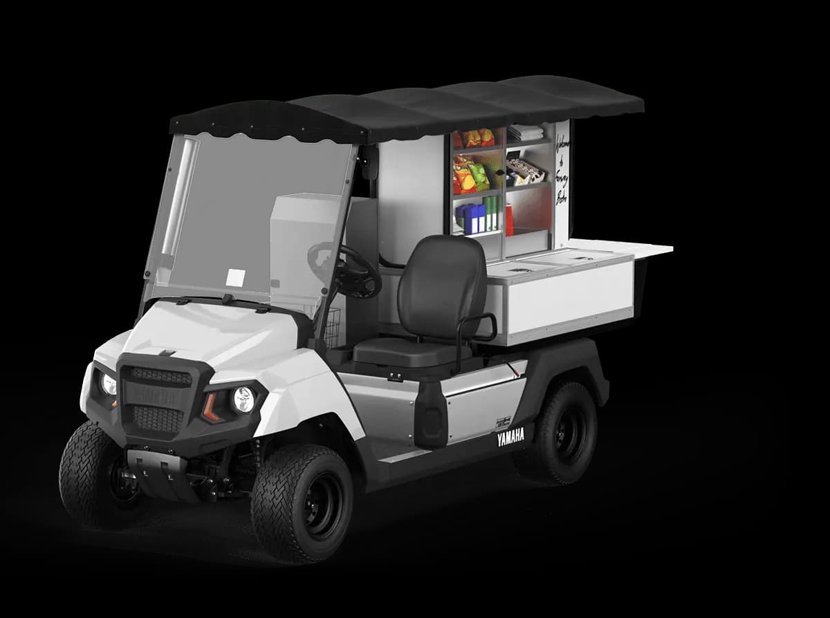 Yamaha UMAX Bistro Golf Cart