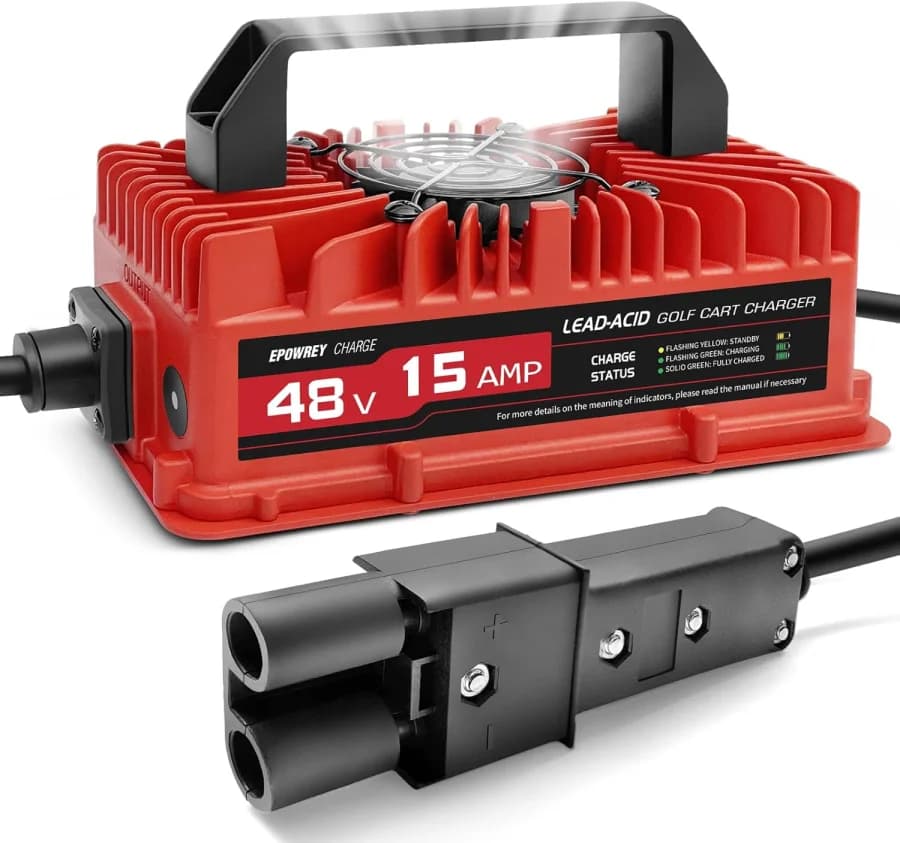 EPOWREY 48V Yamaha G19 and G22 golf cart charger