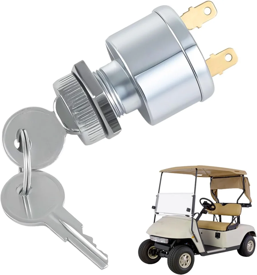 E-Z-GO golf cart keys and ignition switch replacement options