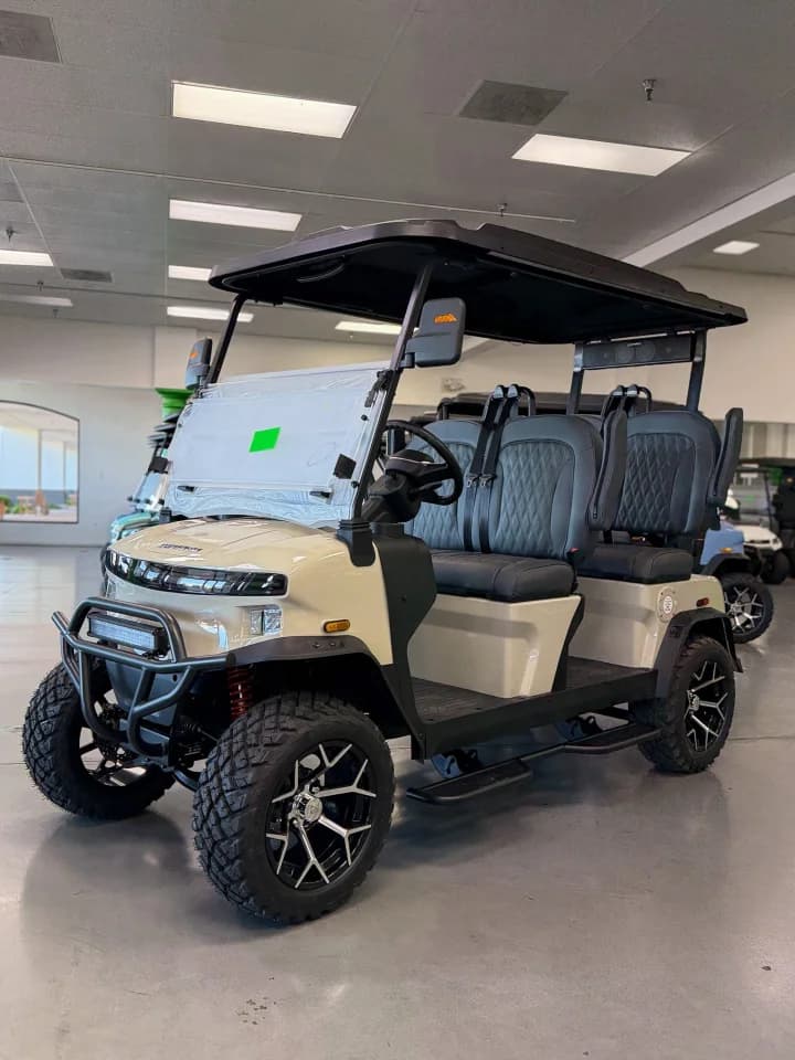 Khaki Denago Rover XL golf cart at Golf Car Superstore in Sun City West