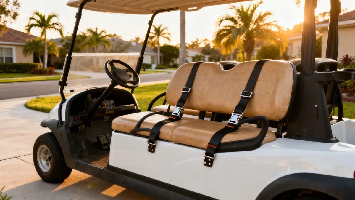 Best Golf Cart Seat Belts: Buyer's Guide (2026)