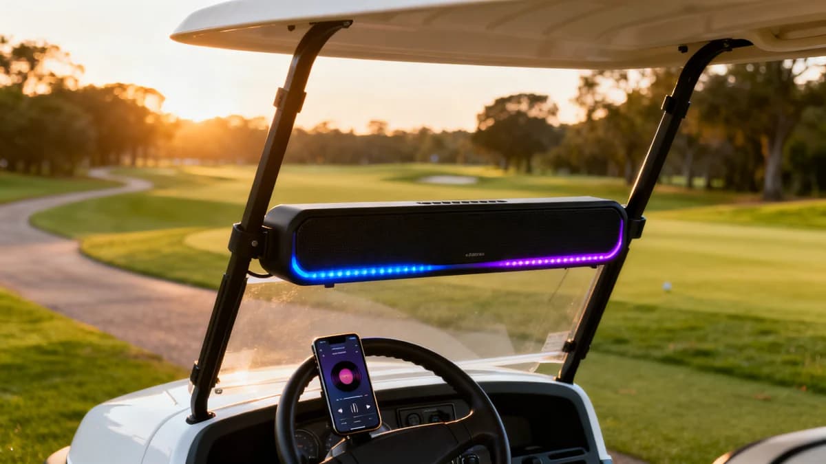 Best Golf Cart Speakers & Sound Bars: Buyer's Guide (2026)