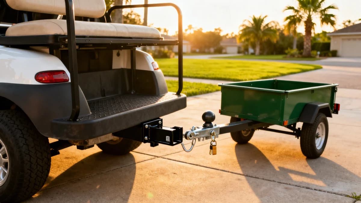 Best Golf Cart Trailer Hitches & Towing Guide (2026)
