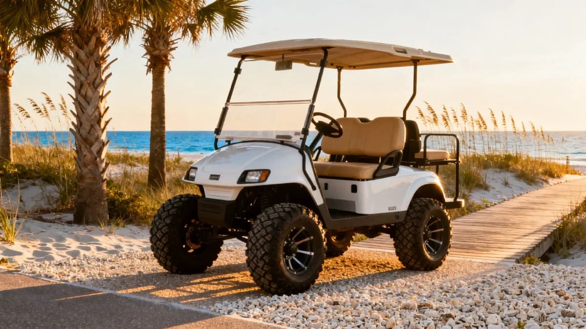 Best Golf Carts for Beach Towns & Coastal Living (2026)