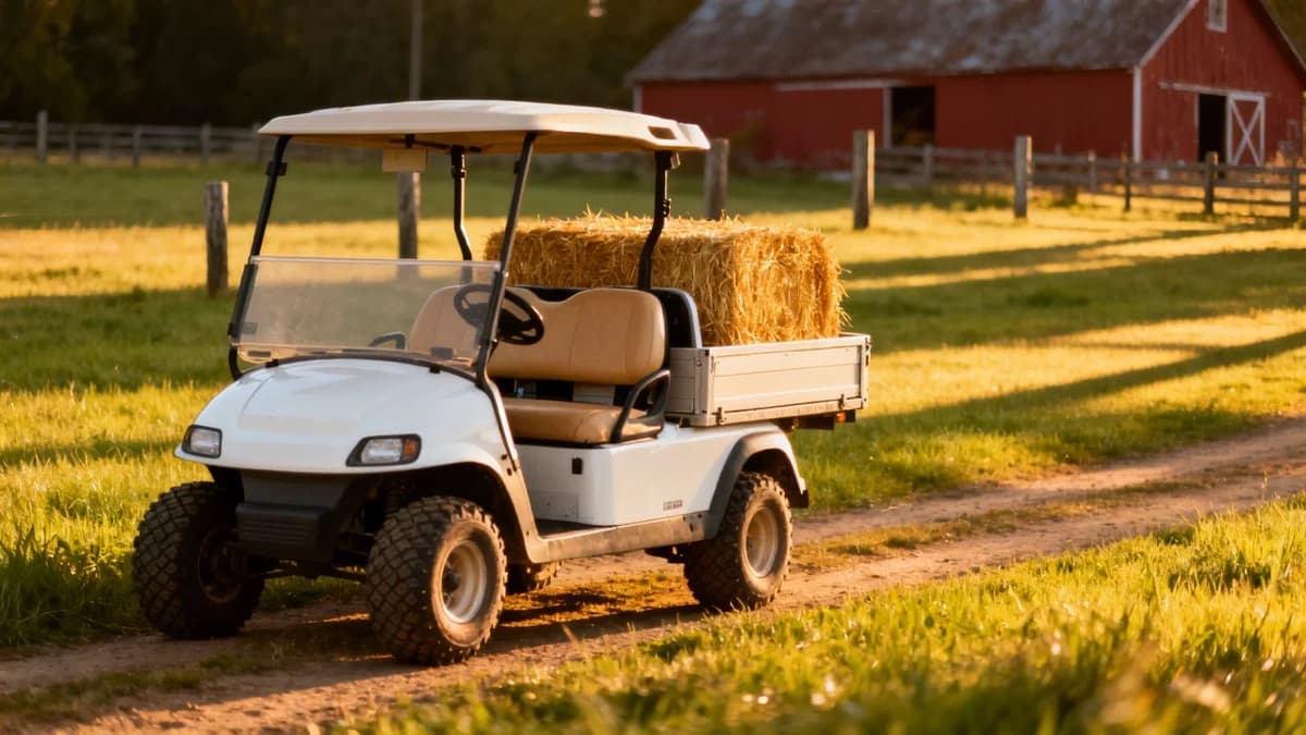 Best Golf Carts for Farm & Ranch Use (2026)