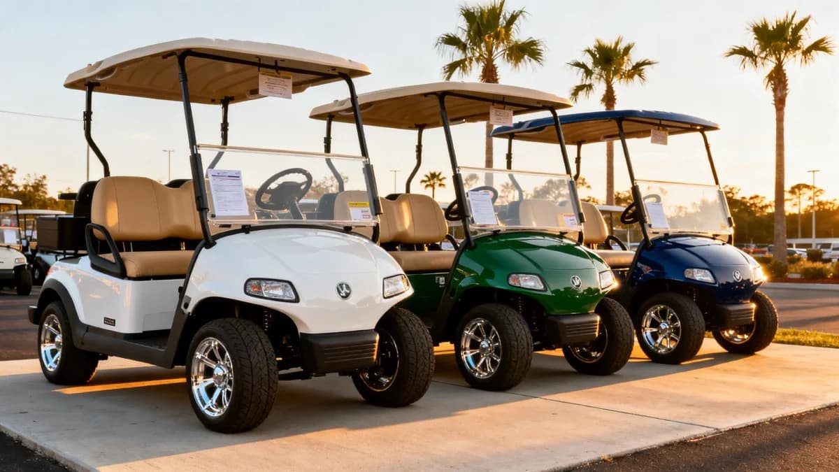 Best Golf Carts Under $10,000 (2026 Buyer's Guide)