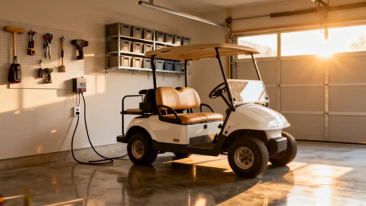 Golf Cart Garage Setup: Size, Storage & Tips (2026)