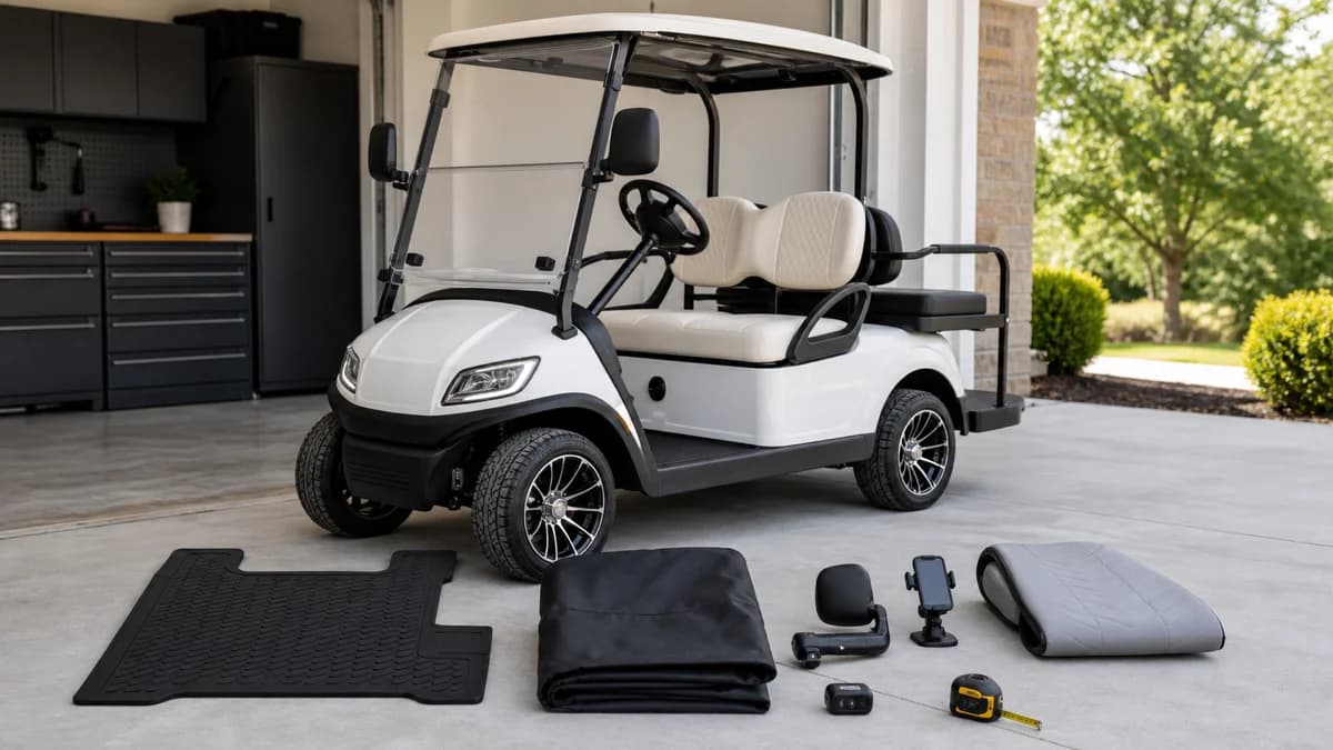 Star EV Golf Cart Accessories: Sirius & Capella Fit
