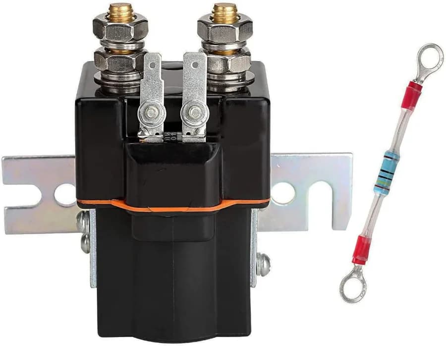 Club Car 48V solenoid, MCOR, controller, and wiring parts for DS and Precedent carts