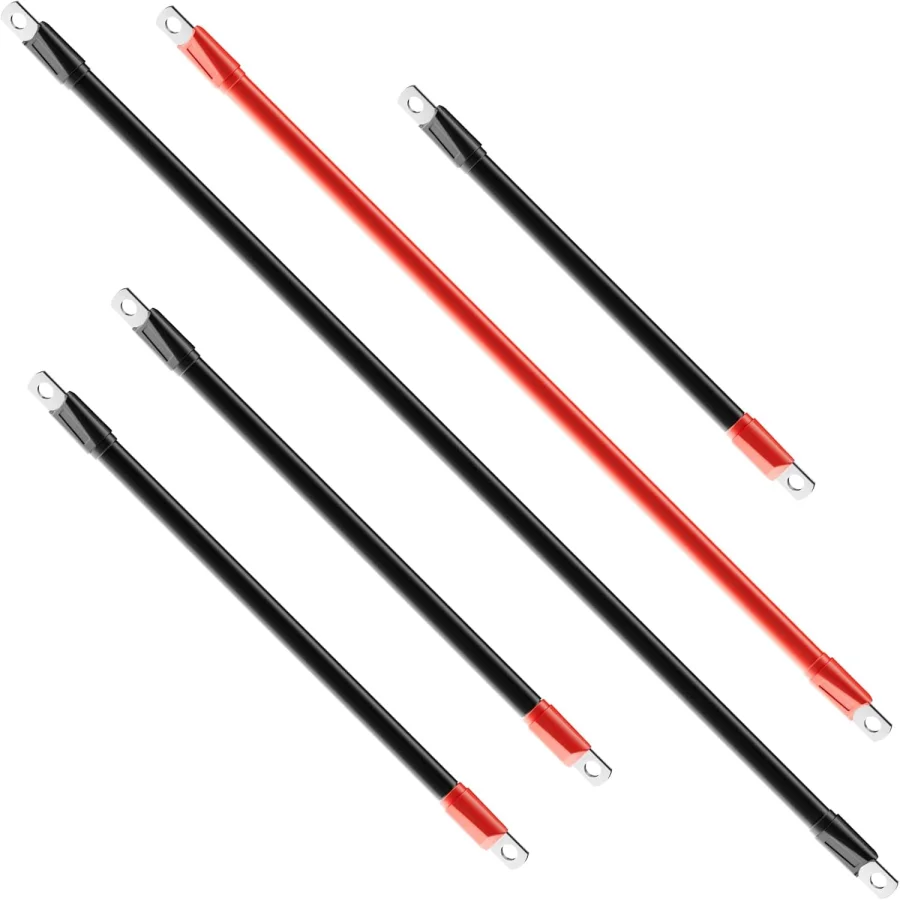 Golf cart battery cable kit for E-Z-GO RXV battery packs