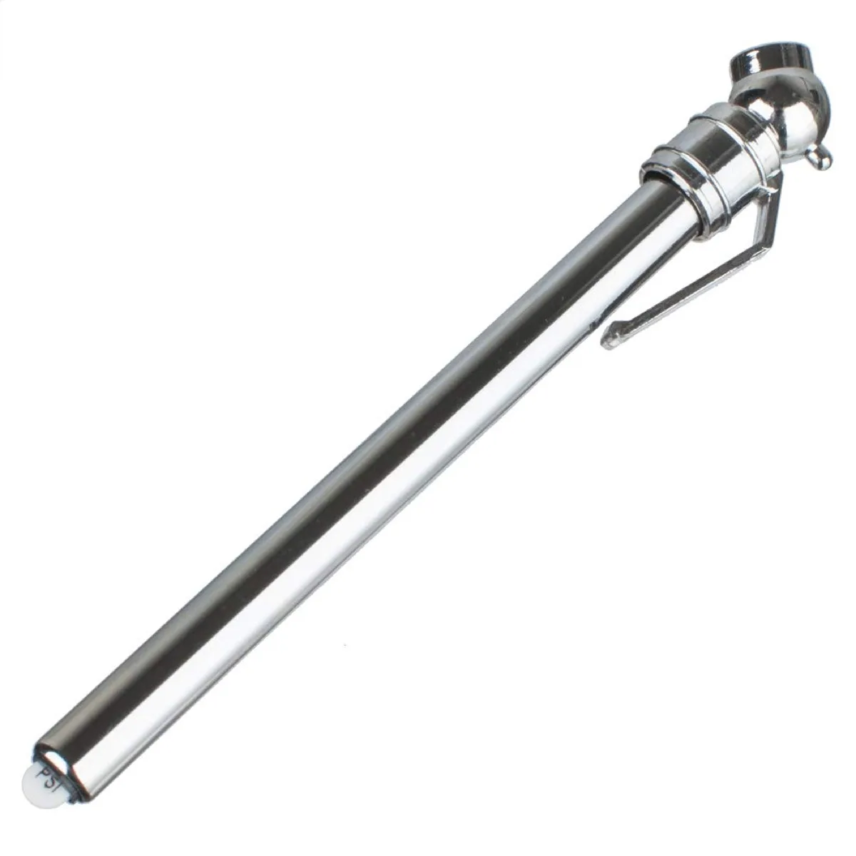 Pencil-style low-pressure tire gauge used for golf cart tires