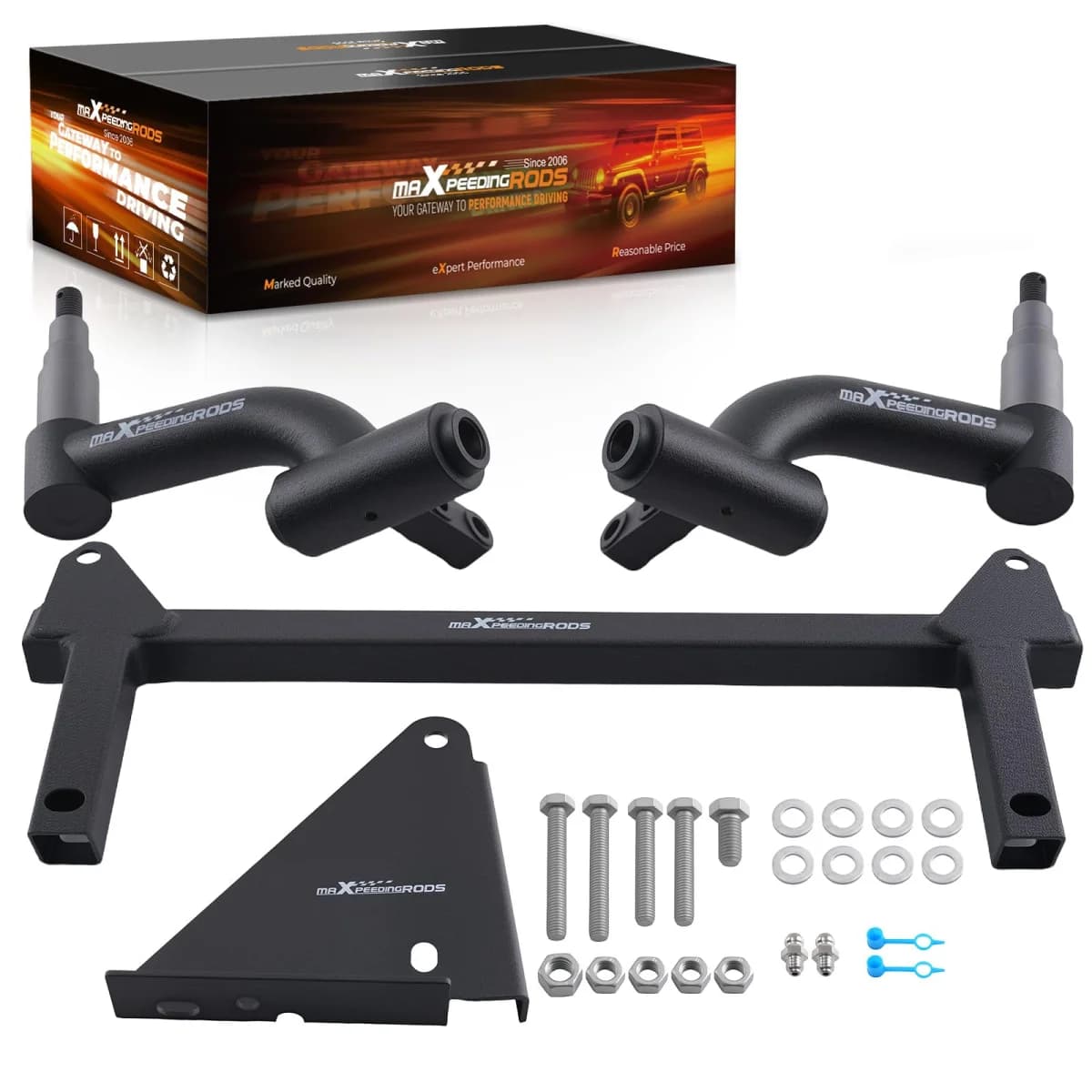 maXpeedingrods six-inch lift kit for Yamaha Drive and G29 golf carts
