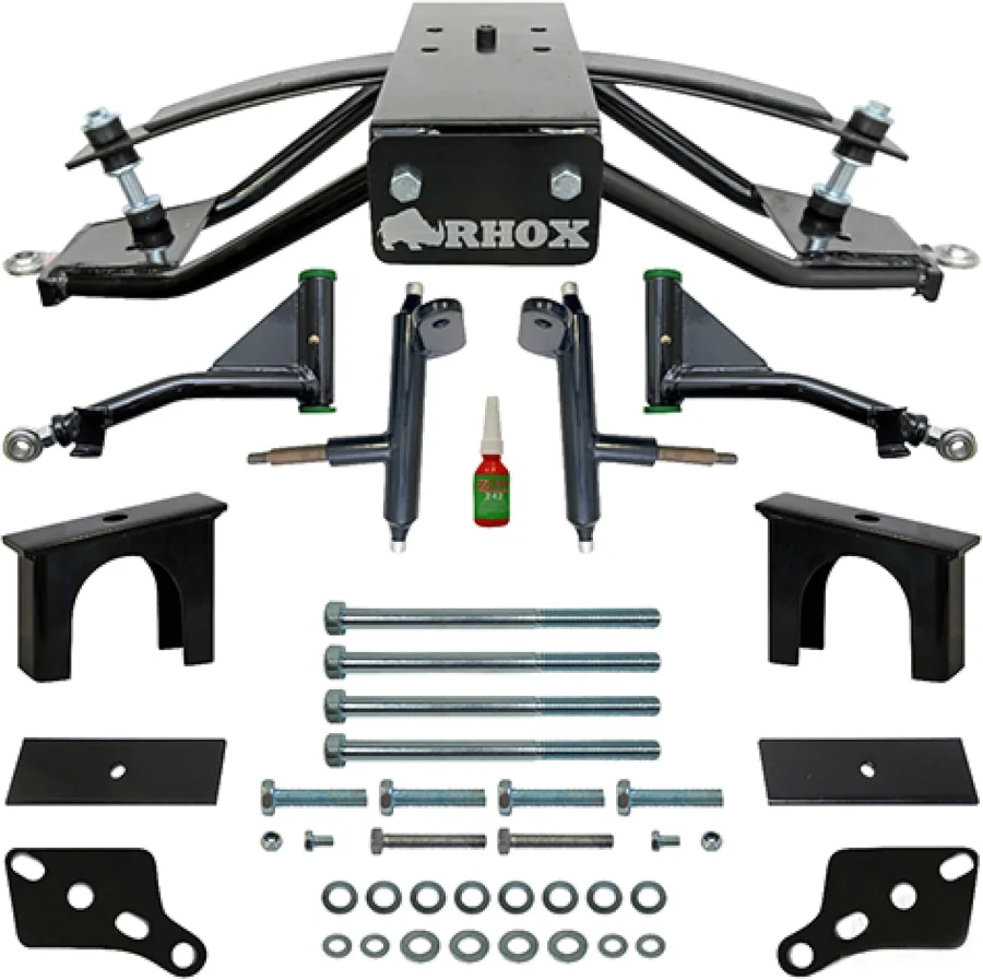 Club Car Precedent, Tempo, and Onward lift kit, steering, wheel, and suspension fitment
