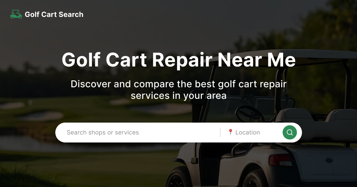 Golf Cart Search image number 01